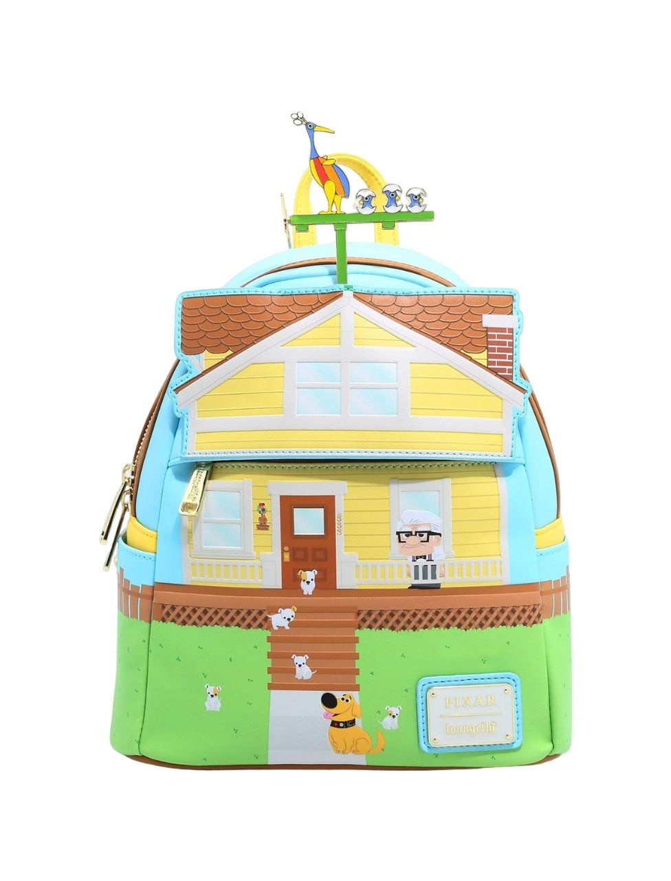 Loungefly: Pixar - Up - House Kevin Wind Turbines Mini Backpack - flash vidéo