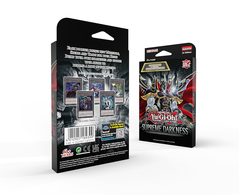 Yu-Gi-Oh! TCG - Supreme Darkness Booster 3-Pack (Cardboard Tuckbox) - flash vidéo