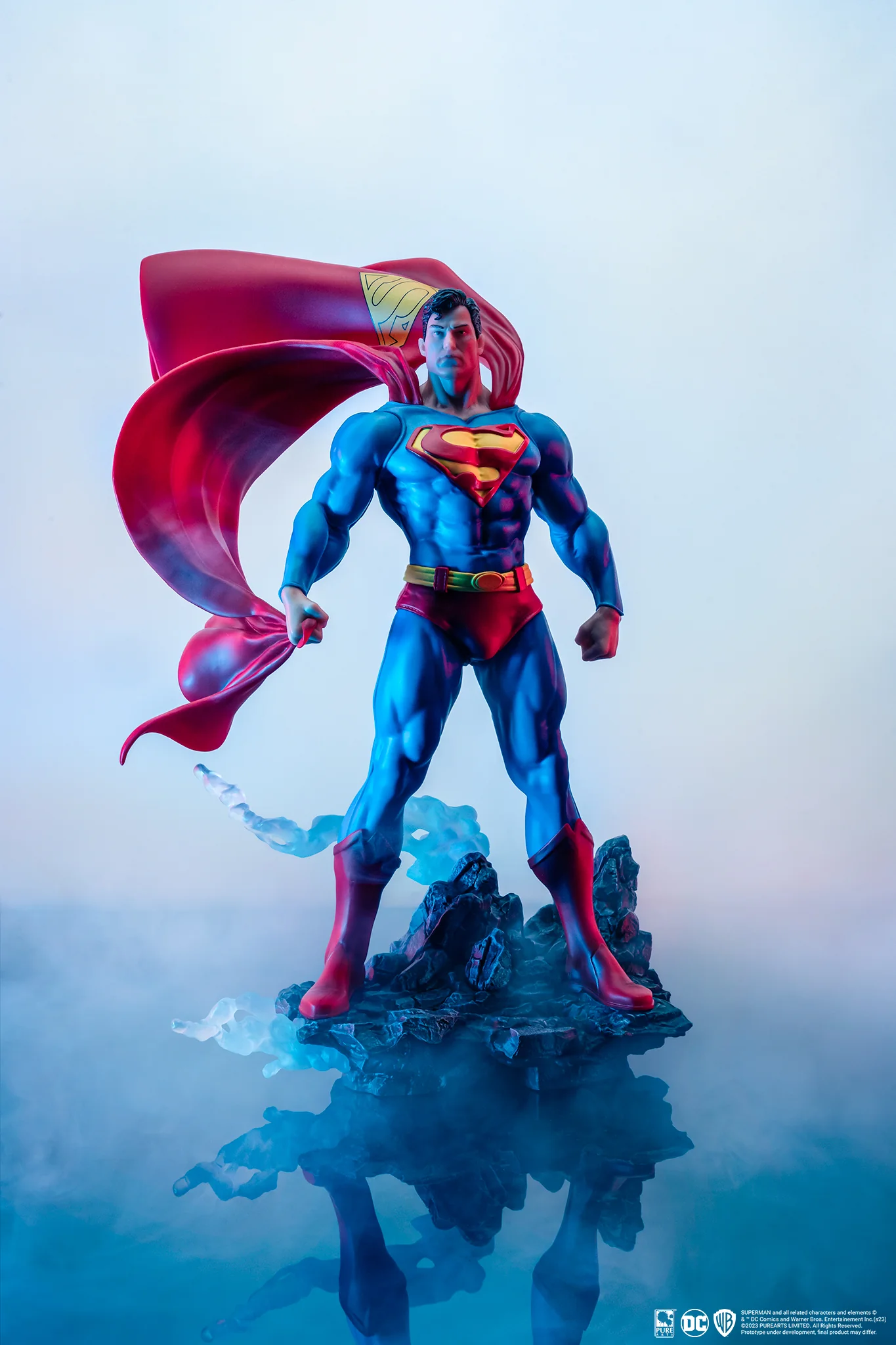 PureArts - 1:8 PVC Statues - DC Heroes - Superman Classic PX Statue 30cm - flash vidéo
