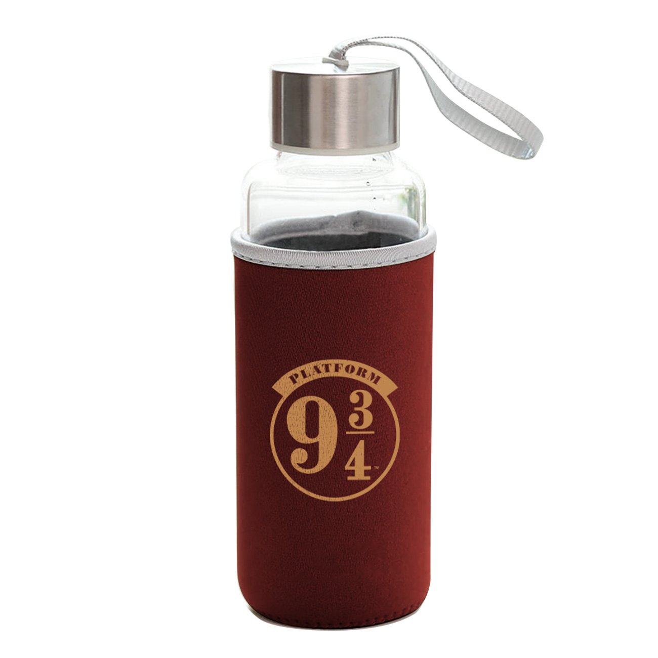 Wizarding World - Harry Potter - Bouteille d'eau en verre - Voie 9 3/4 - flash vidéo