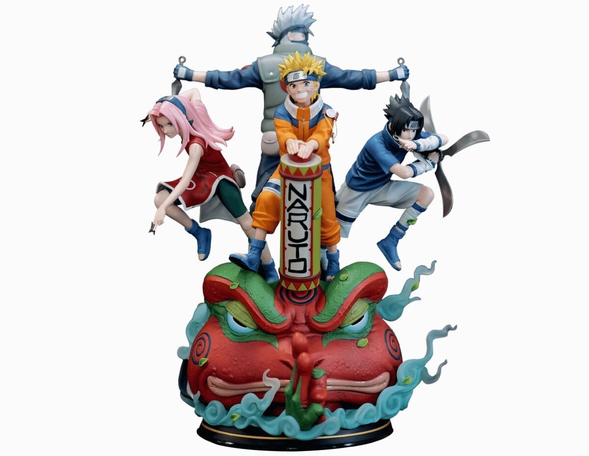 Cartoon Kingdom - 1:6 Statues - Naruto "Team 7" Statue 45cm - flash vidéo