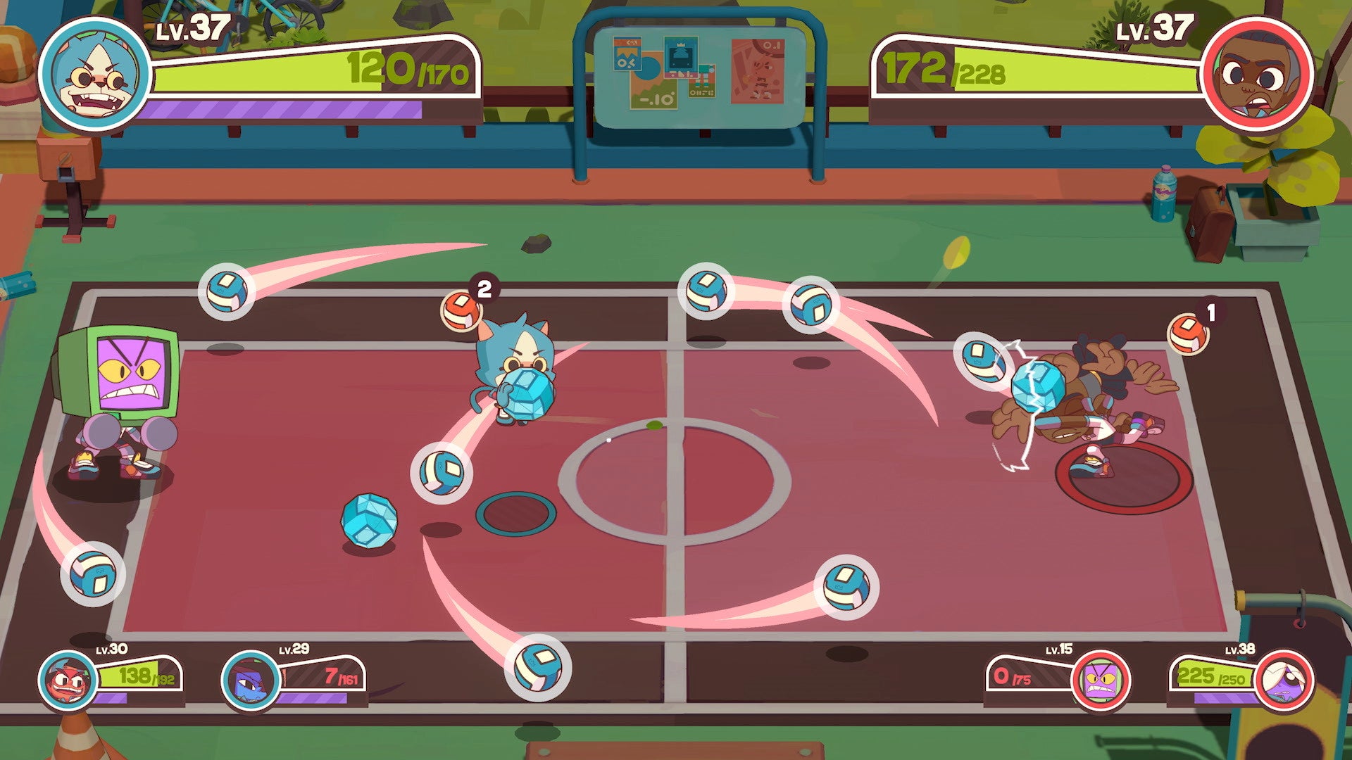 Dodgeball Academia - flash vidéo