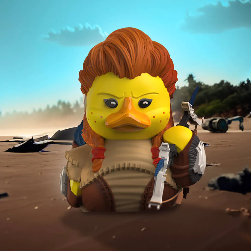 TUBBZ Canard de bain - Horizon Forbidden West - Aloy (Première Édition) - flash vidéo