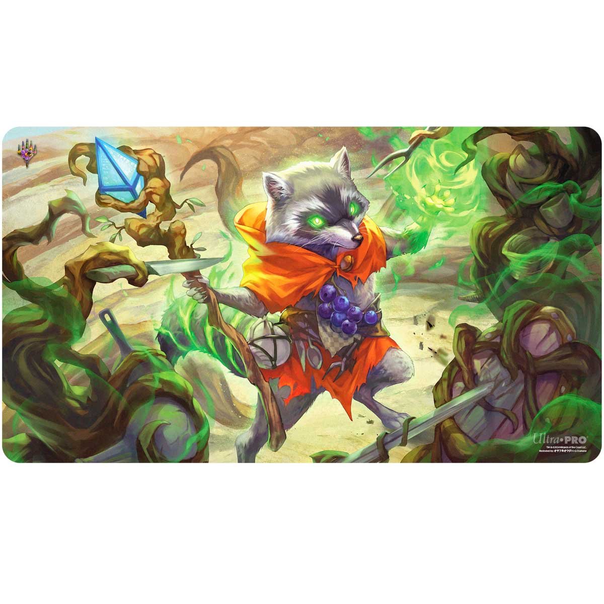 Ultra Pro - Magic: The Gathering - Bloomburrow - Tapis de jeu Bello, barde des ronces (60 x 34 cm) - flash vidéo