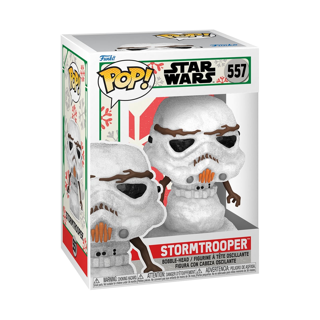 Funko Pop! Star Wars: Holiday - Snowman Stormtrooper - flash vidéo