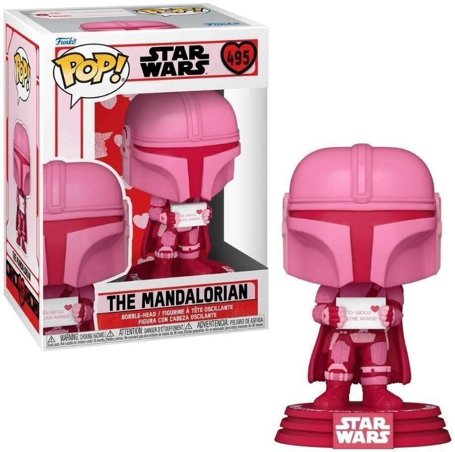 Funko Pop! Star Wars: Valentines - The Mandalorian - flash vidéo
