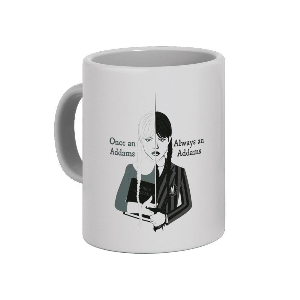 Netflix - Mercredi - Mug à sublimation - Addams - flash vidéo