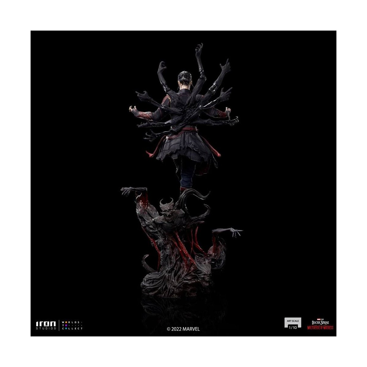 Iron Studios - Arts Scale 1/10 - Marvel - Doctor Strange in the Multiverse of Madness - Dead Defender Strange Statue 31cm - flash vidéo