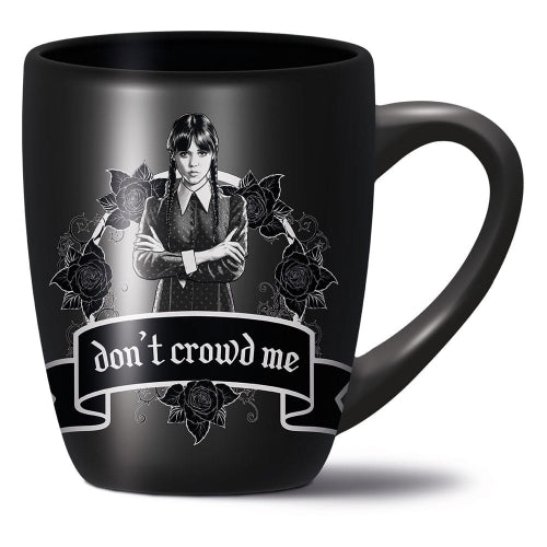 Mercredi - Coffret cadeau avec tasse 315ml et paire de chaussette EU 36-41 "Wear Black" - flash vidéo
