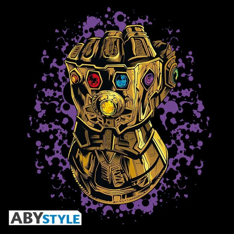 Marvel - Infinite Gauntlet Black Man T-Shirt S - flash vidéo