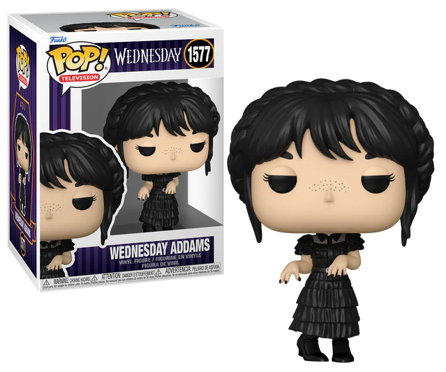 Funko Pop! TV: Wednesday - Wednesday Addams (Rave'N Ball) - flash vidéo