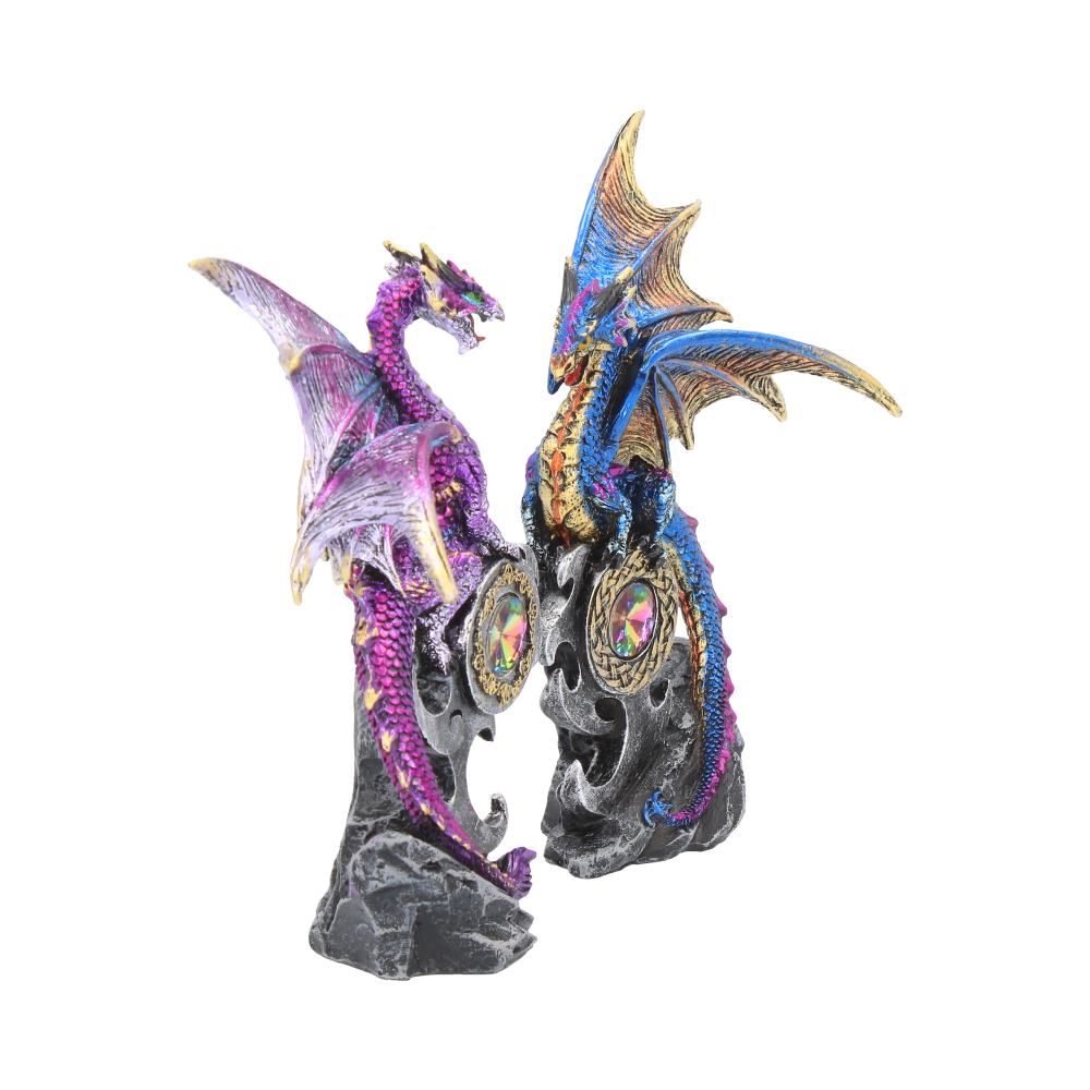 Set of 2 Realm Protectors Dragon Figures 15cm - flash vidéo