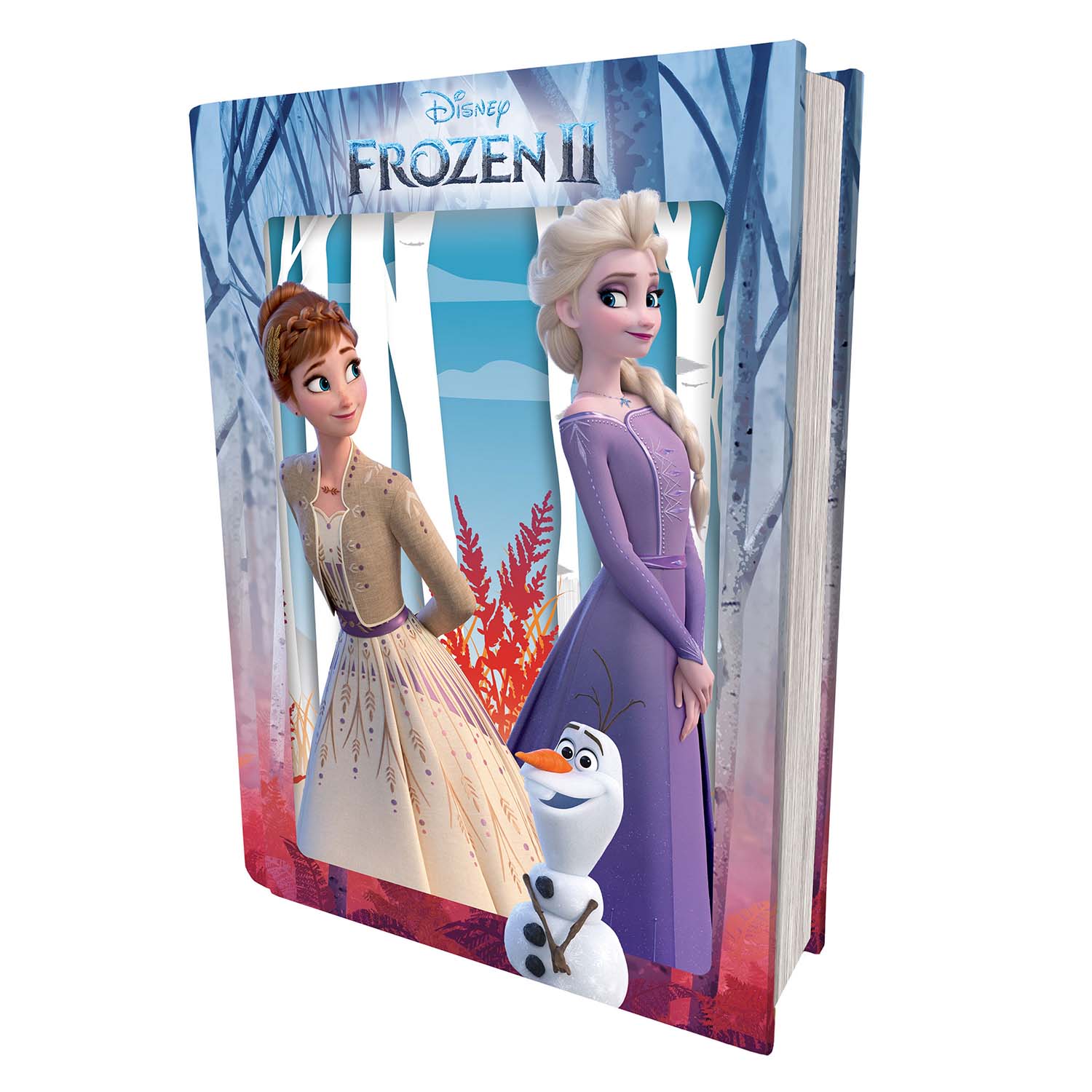 Disney - Puzzle livre lenticulaire La Reine des Neiges 2 300 pcs 41x31 cm - flash vidéo