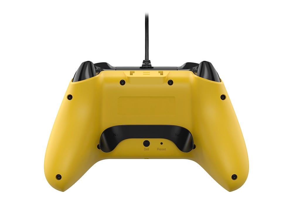 EgoGear - Manette filaire SC10 Jaune avec port audio pour casque pour PS4, PS3 et PC - flash vidéo
