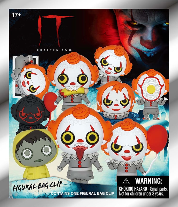 Ça : Chapitre 2 - Assortiment en blind box de figurines de sac de collection en mousse (Série 1) (24 pcs) - flash vidéo