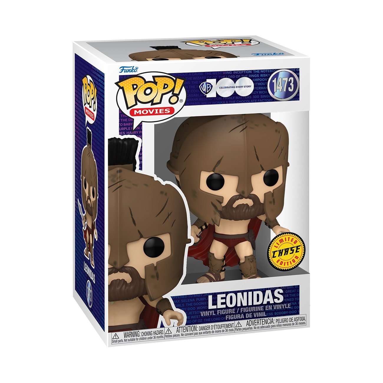 Funko Pop! Movies: 300 - Leonidas (Chance of Special Chase Edition) - flash vidéo