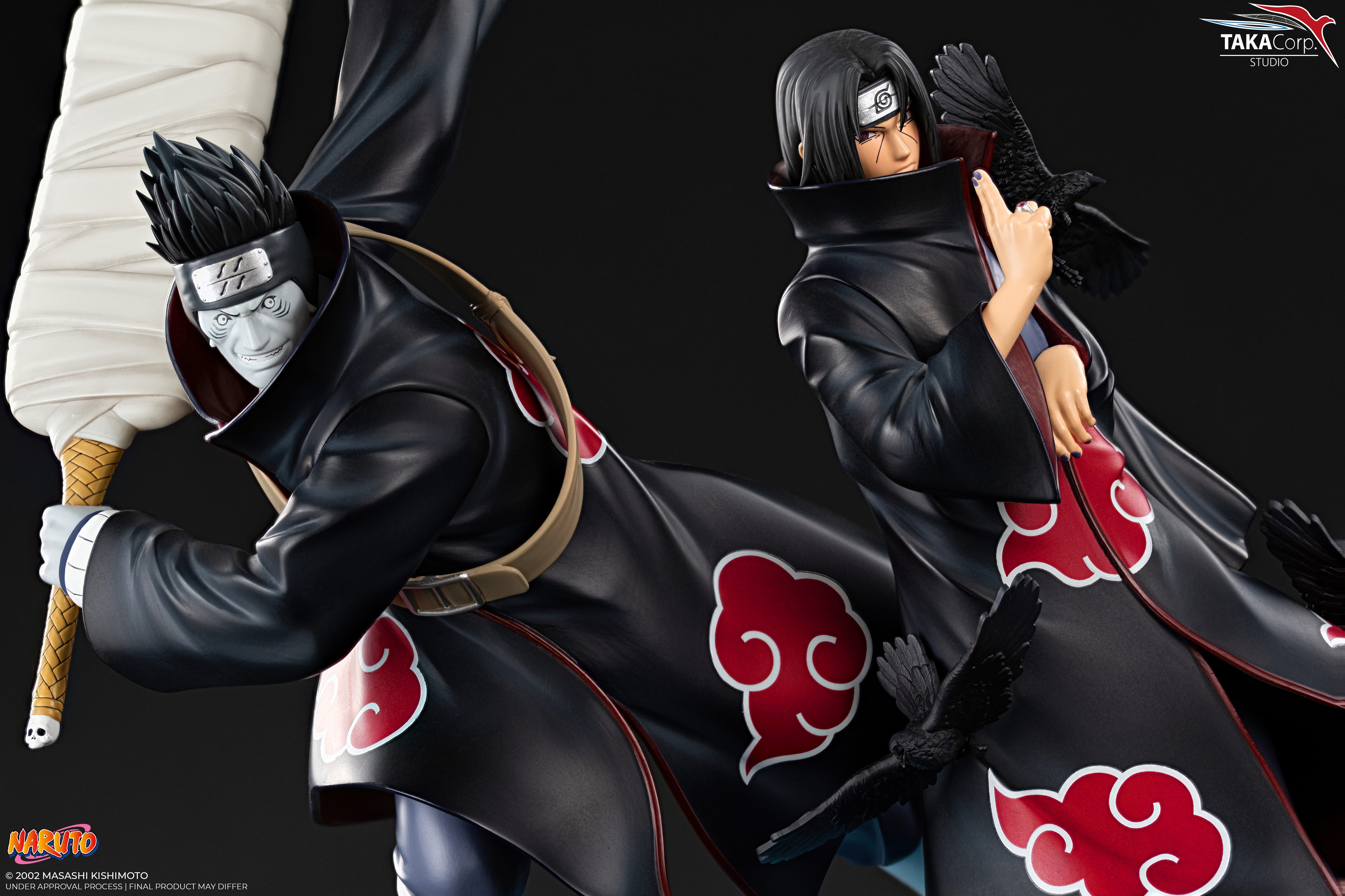 Plastoy - Naruto - Itachi et Kisame Statue - flash vidéo