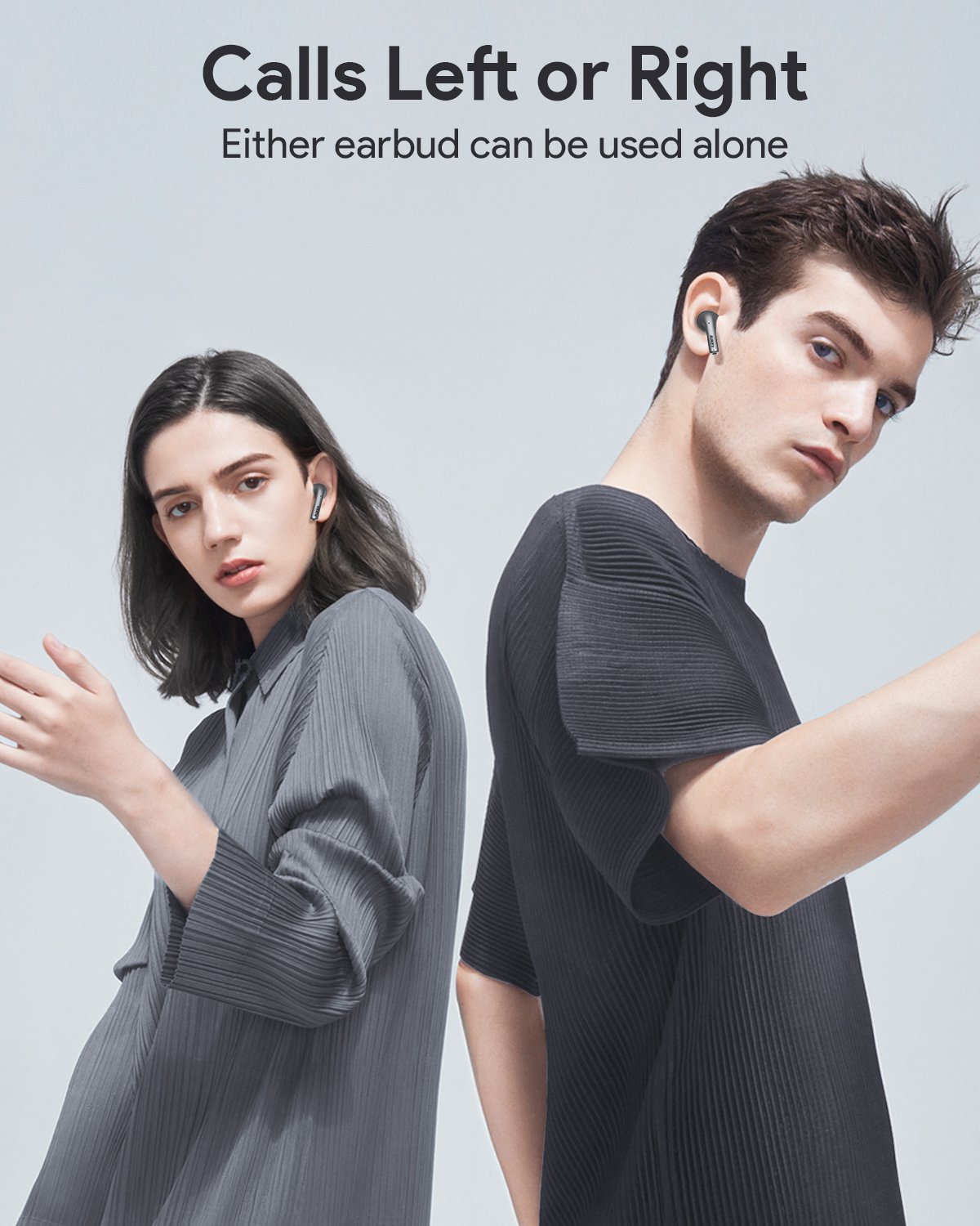 Aukey - Écouteurs sans fil connectés Beyond ANC Pro Noir - flash vidéo