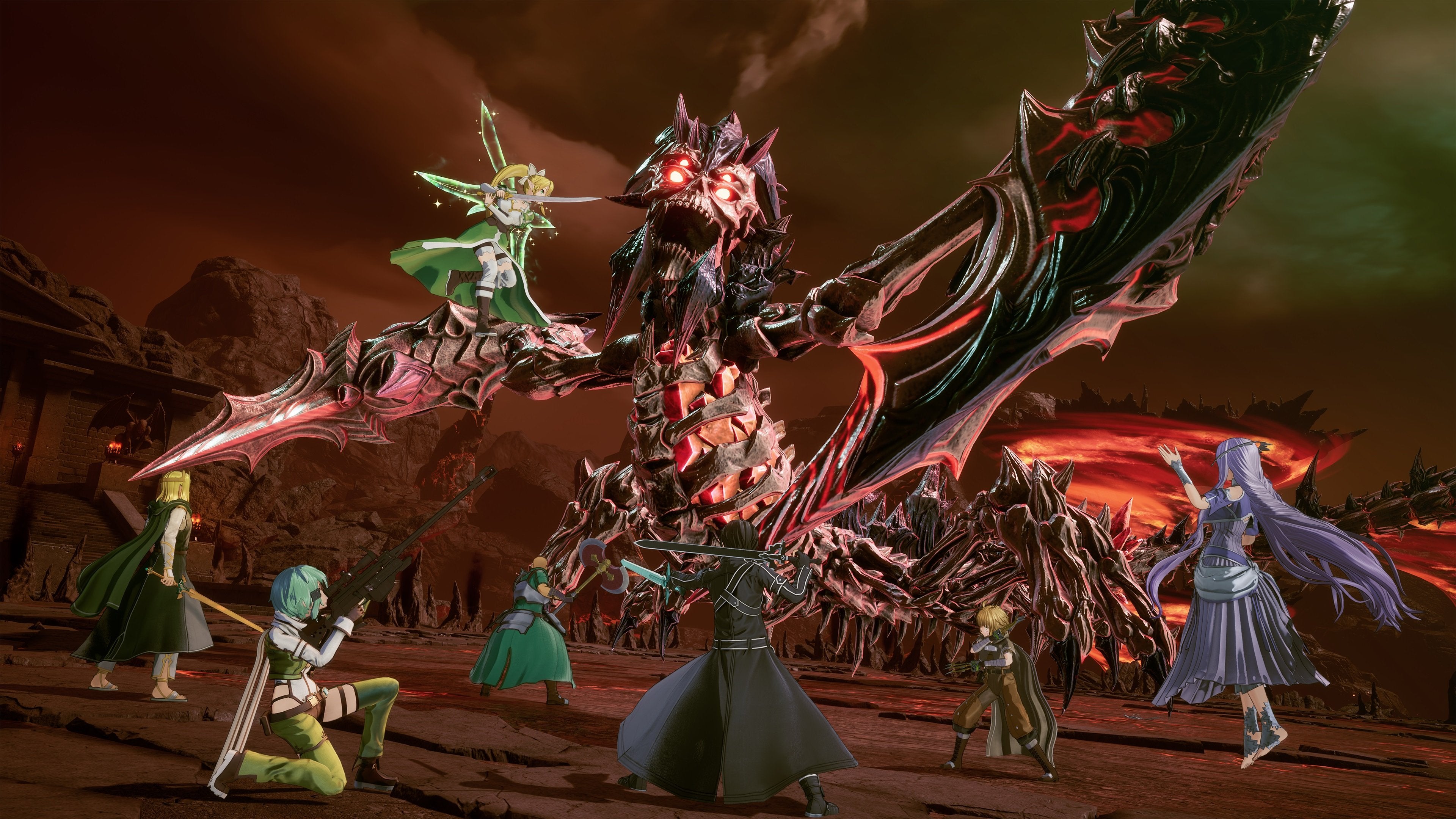 SWORD ART ONLINE Fractured Daydream - flash vidéo