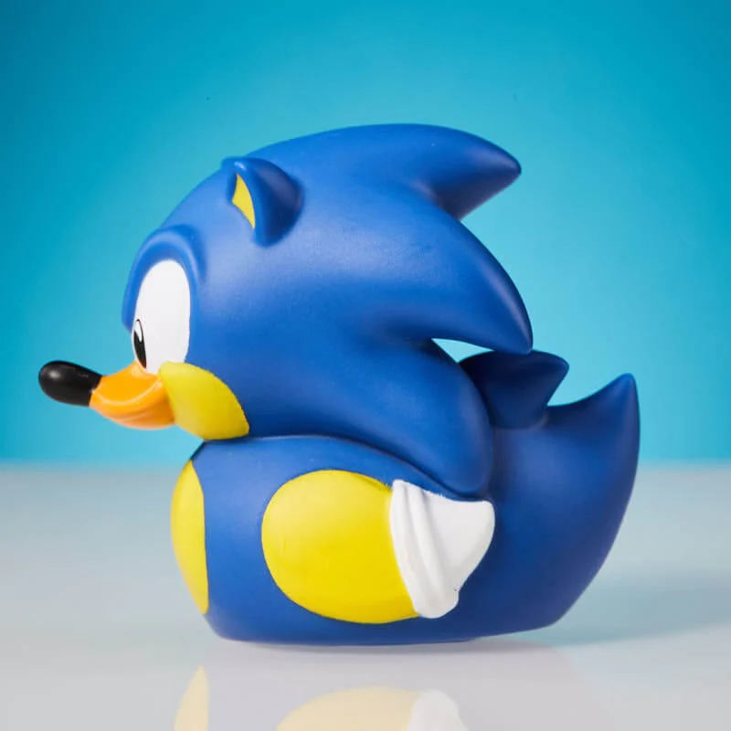 Numskull - Mini TUBBZ Canard de bain - Sonic le Hérisson - Sonic (Édition baignoire) - flash vidéo