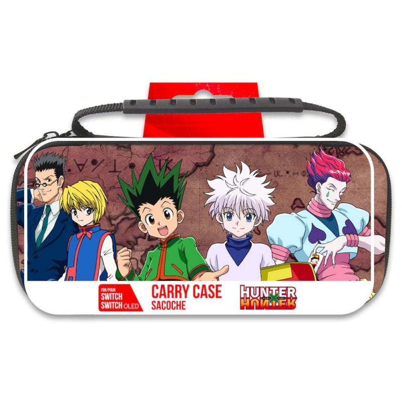 Hunter X Hunter - Sacoche de transport XL Groupe pour Nintendo Switch et Switch OLED - flash vidéo