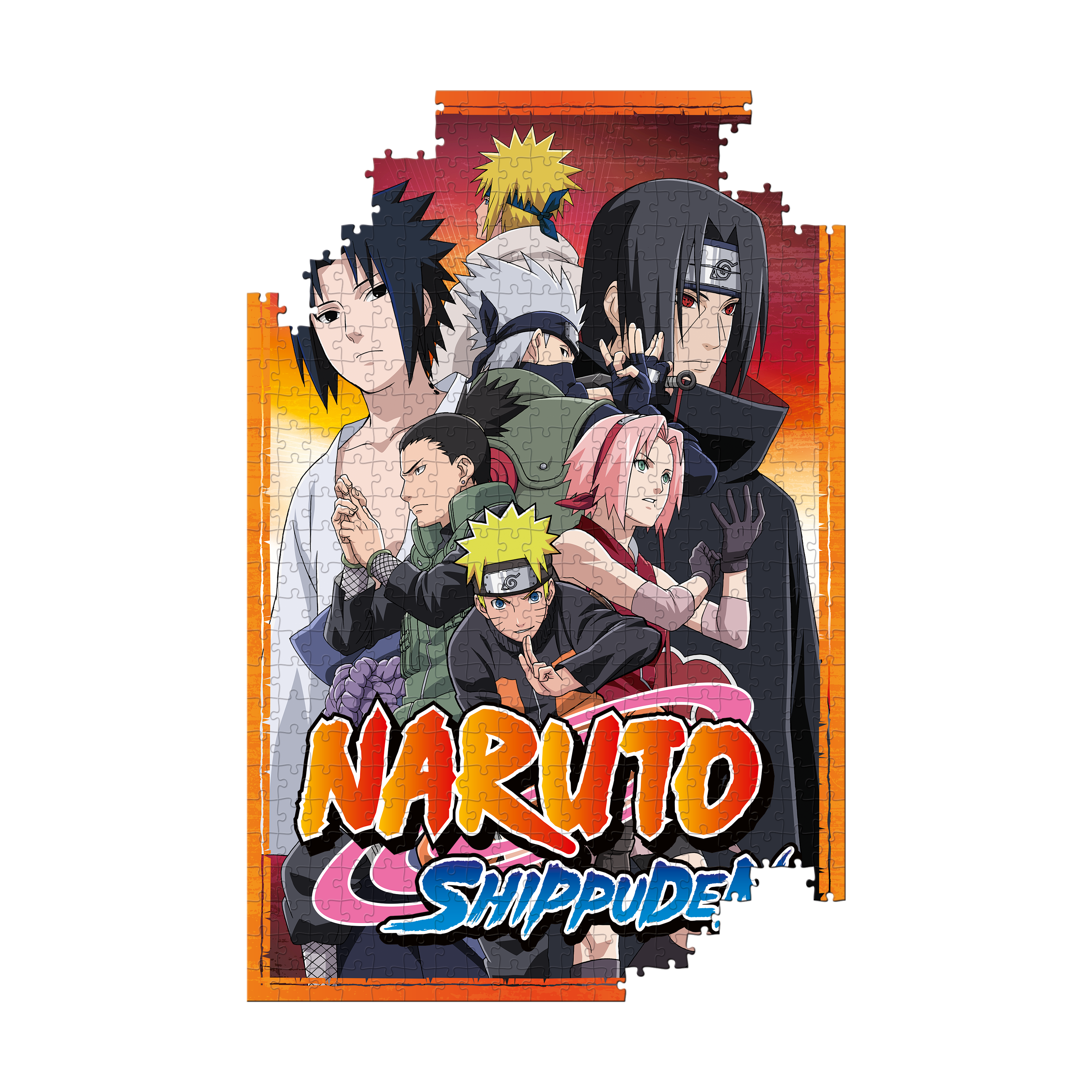 Naruto Shippuden - Puzzle 500 pcs - flash vidéo