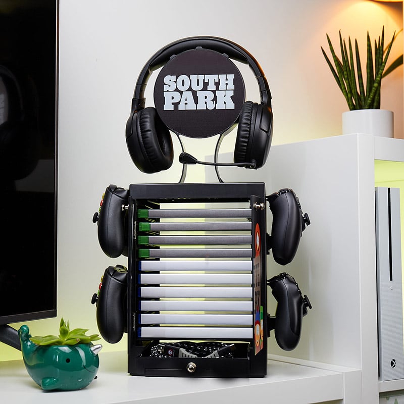 Numskull - Meuble de rangement inspiré de South Park pour gamer - flash vidéo