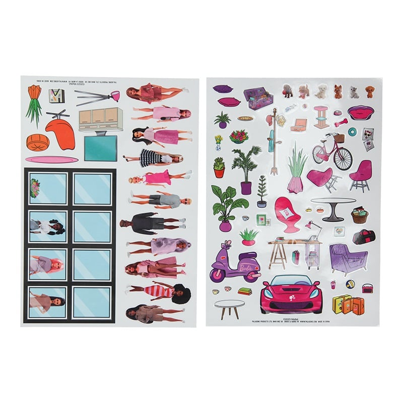Barbie - Lampe Maison de Rêve avec Autocollants - flash vidéo