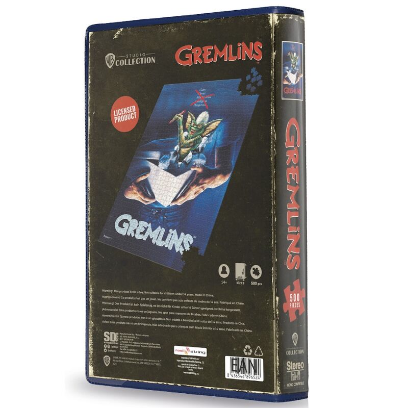 Gremlins - Puzzle en édition limitée 500 pcs - flash vidéo