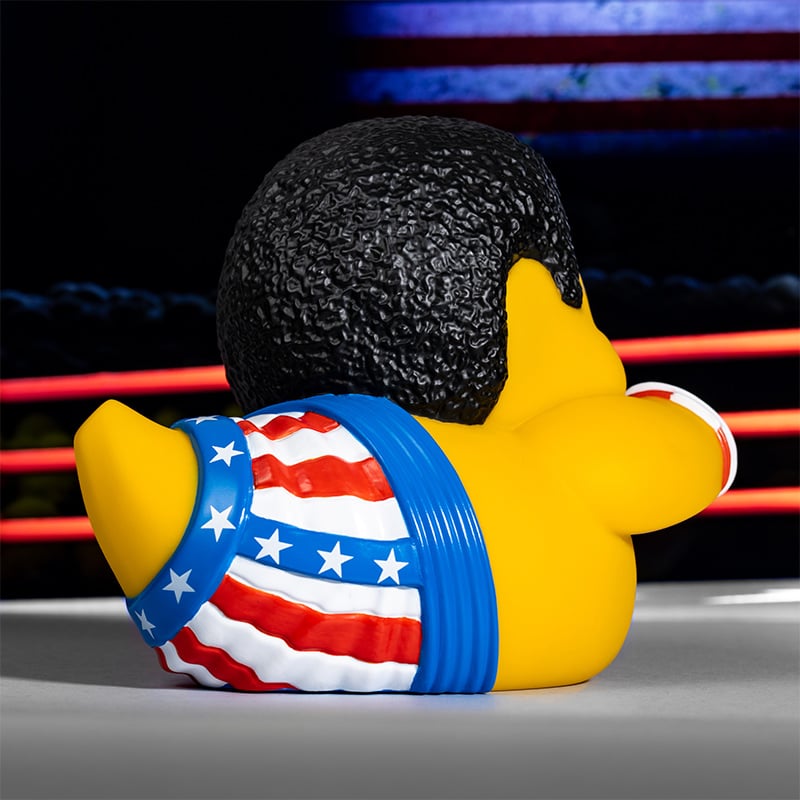 TUBBZ Canard de bain - Rocky - Apollo Creed - flash vidéo