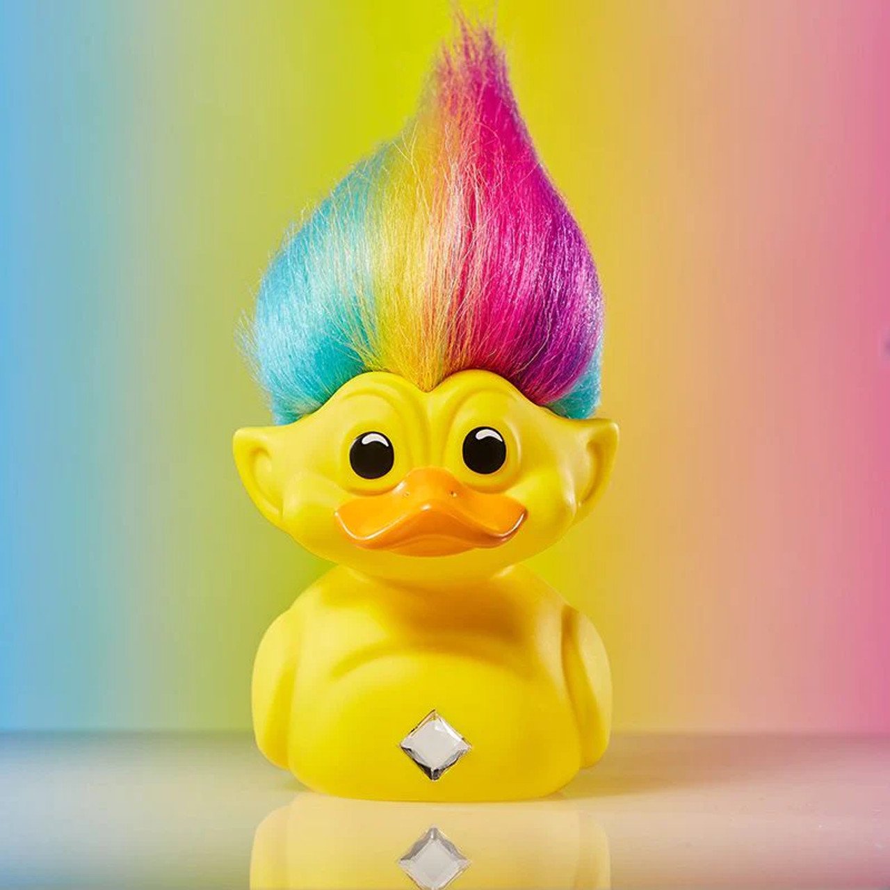 TUBBZ Canard de bain - Trolls - Troll Arc-en-ciel - flash vidéo