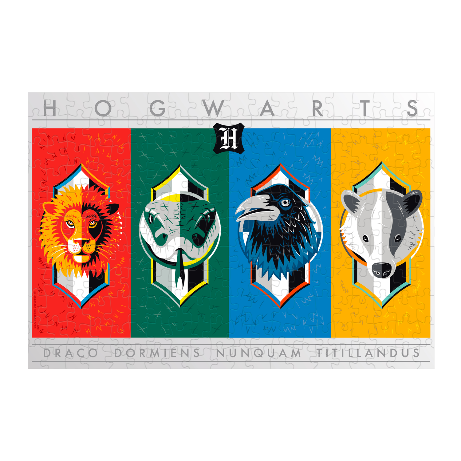 Harry Potter - Maisons Poudlard Puzzle 500 pcs - flash vidéo