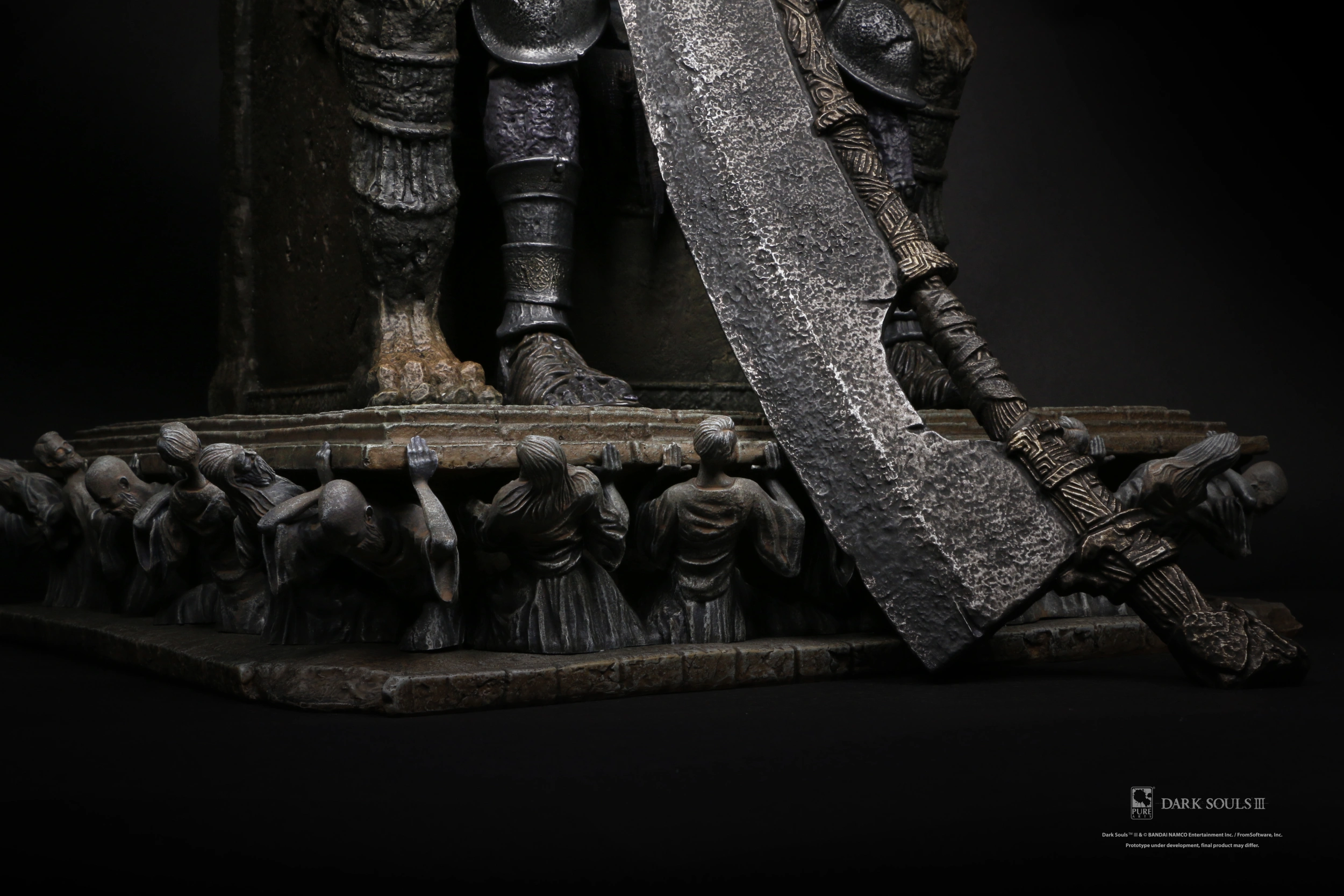 PureArts - 1:12 Scale Statues - Dark Souls 3 - Yhorm Statue 52cm - flash vidéo