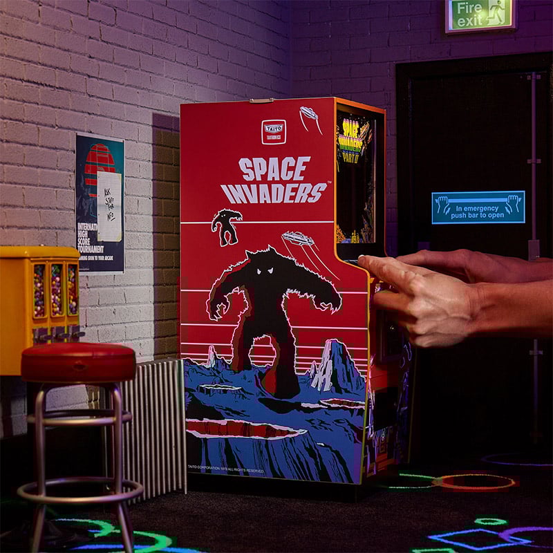 Numskull - Cabine d'arcade Space Invaders II à l'échelle 1/4 - flash vidéo