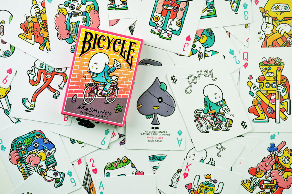 Bicycle - Carte de jeu Standard 56 pièce(s) Brosmind Four Gangs - flash vidéo
