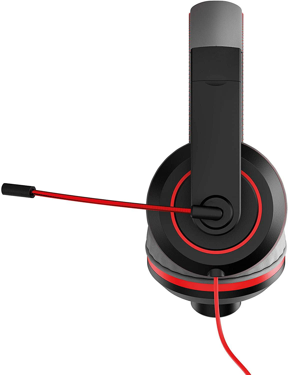Gioteck - Casque de jeu stéréo filaire XH-100 Rouge pour Xbox One, PS4 et PC - flash vidéo