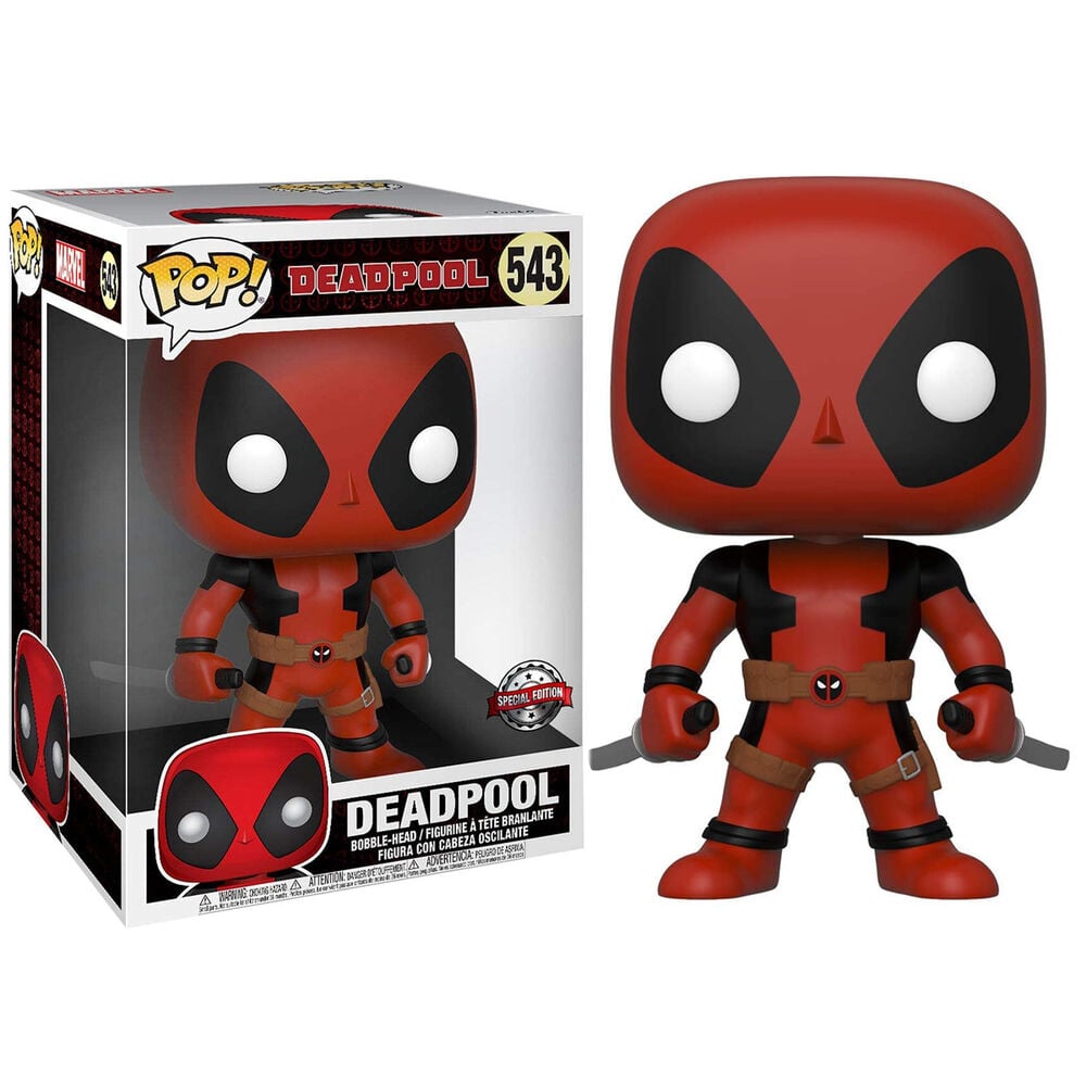 Funko Pop! Jumbol: Marvel - Deadpool with Swords (Red) 10" Super Sized Pop! - flash vidéo