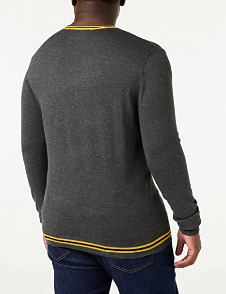 Harry Potter - Pull Anthracite Hommes Poufsouffle - L - flash vidéo