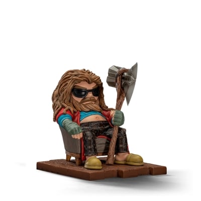 Iron Studios - MiniCo - Marvel - Avengers : Endgame - Bro Thor Statue 12cm - flash vidéo