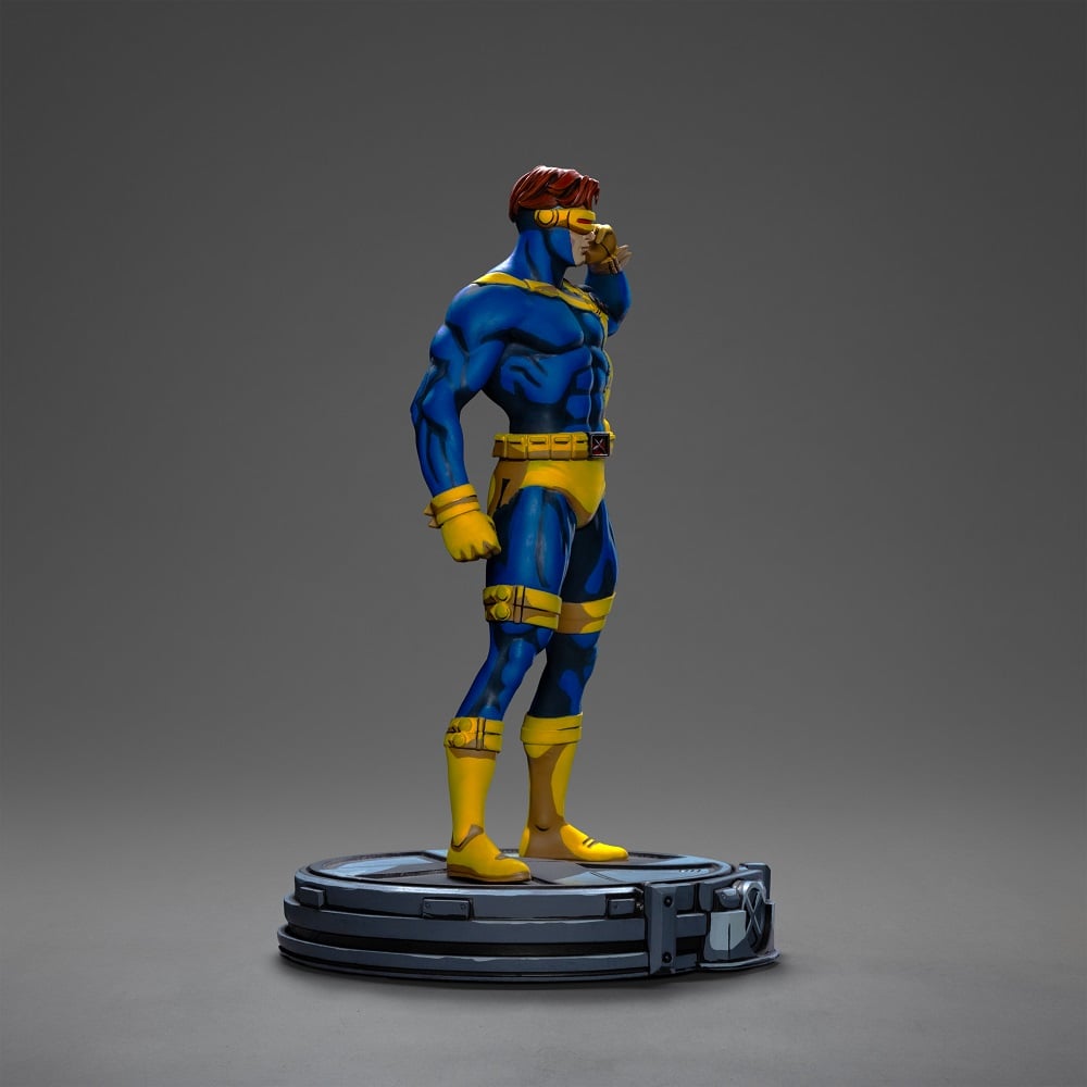 Iron Studios - Art Scale 1/10 - Marvel - X-Men ’97 - Cyclops Statue 21cm - flash vidéo
