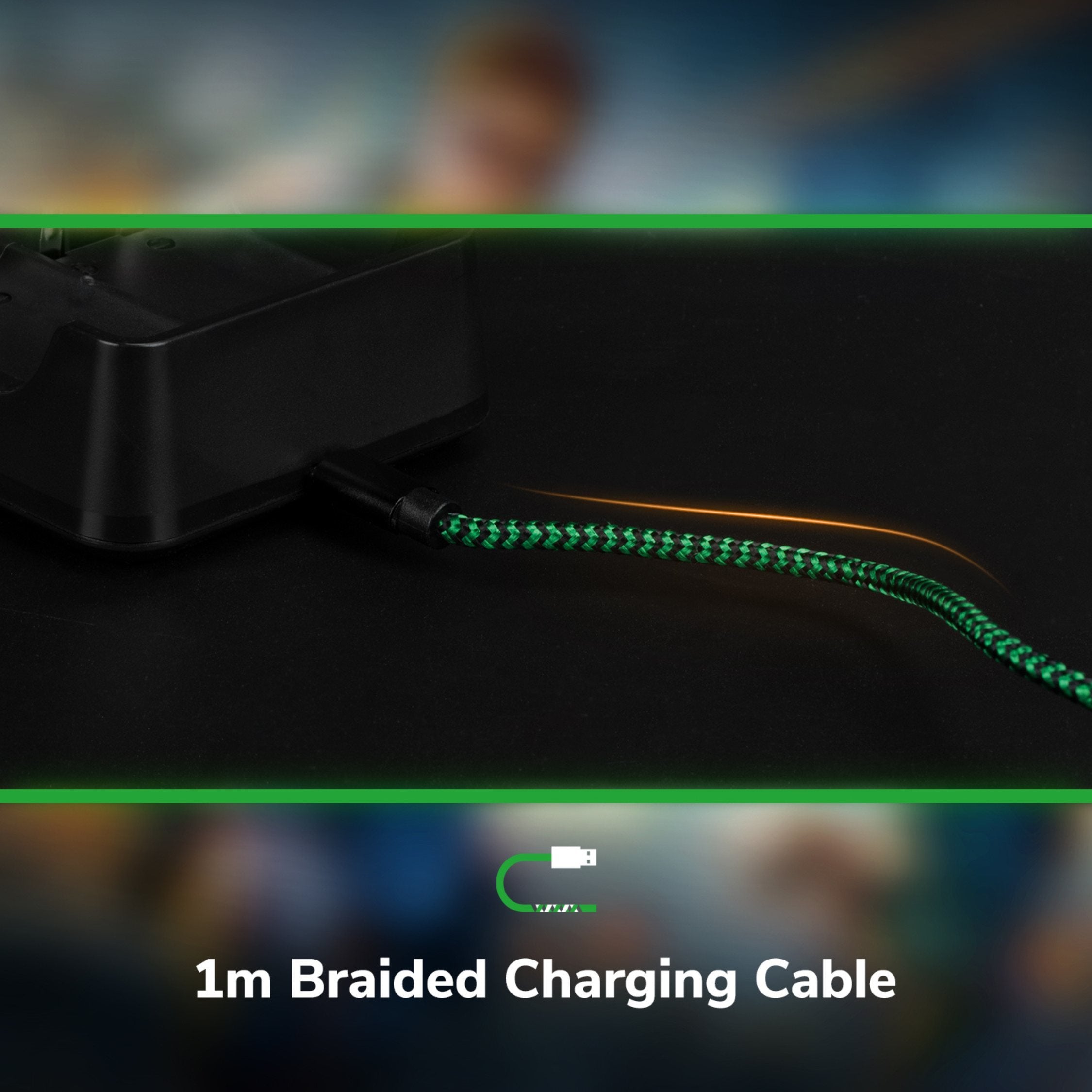 EgoGear - Double pack de batteries SCH30 noir pour manettes Xbox Series X|S et Xbox One - flash vidéo