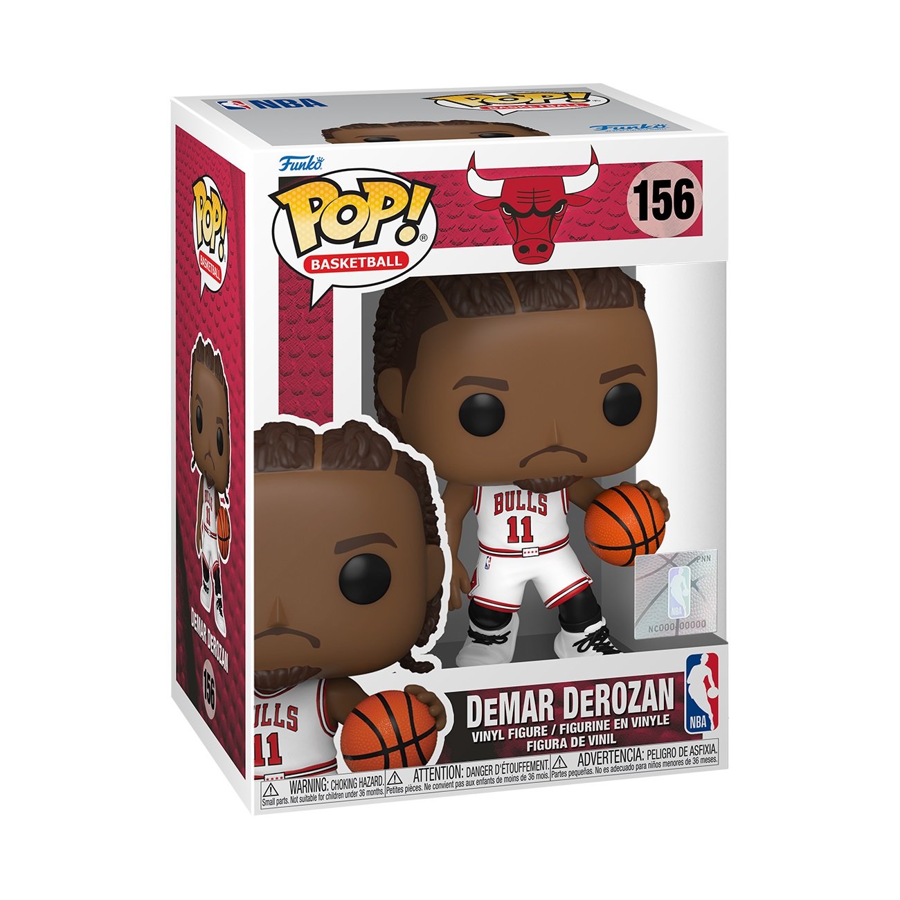 Funko Pop! NBA: Chicago Bulls - DeMar DeRozan - flash vidéo