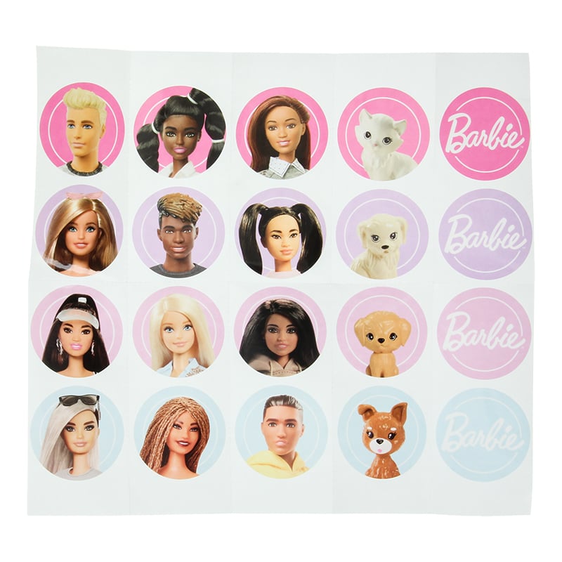 Barbie - Guirlande Lumineuse avec Stickers - flash vidéo