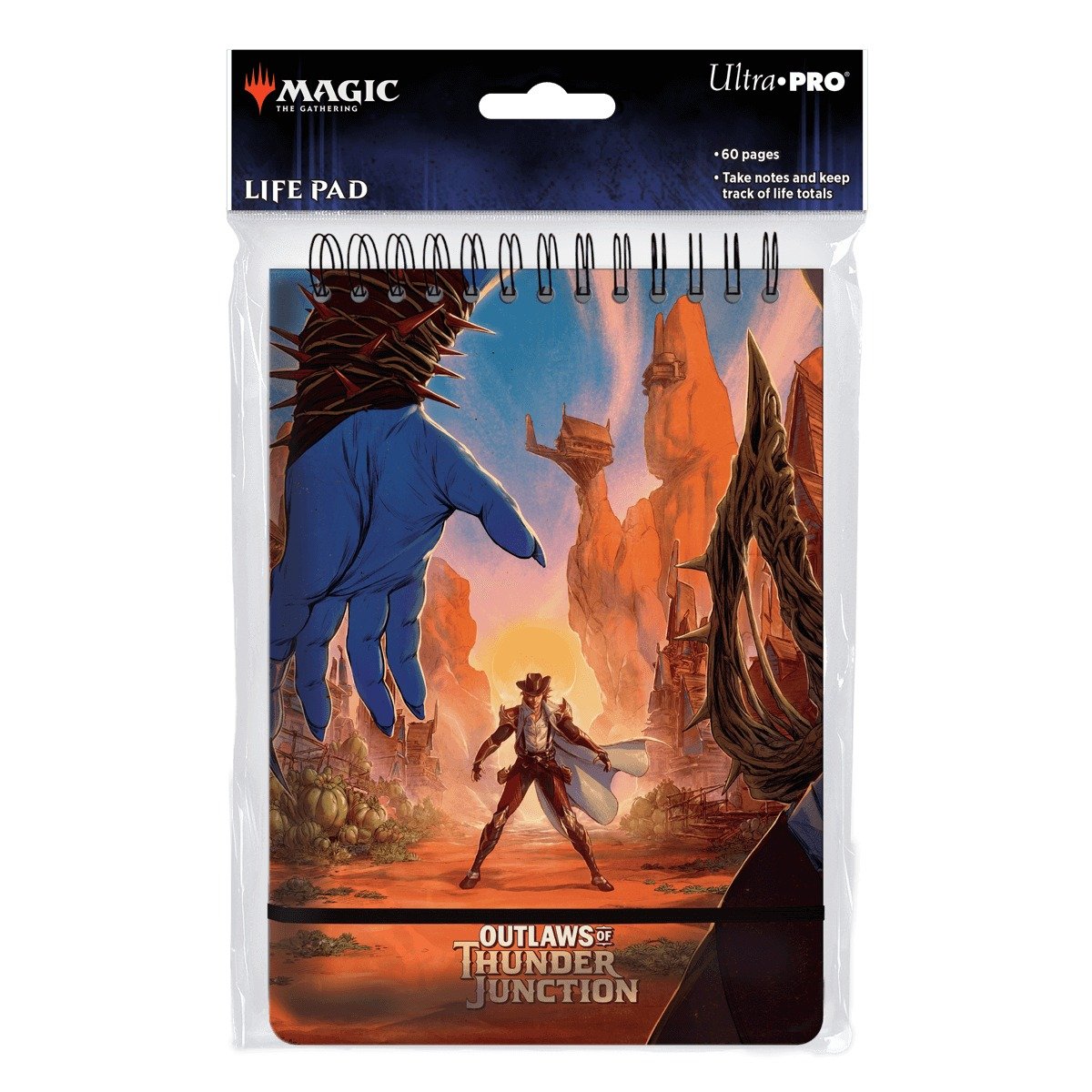 Ultra Pro - Magic: The Gathering - Outlaws of Thunder Junction - Cahier à spirale - L'affrontement d'Oko et Kellan - flash vidéo