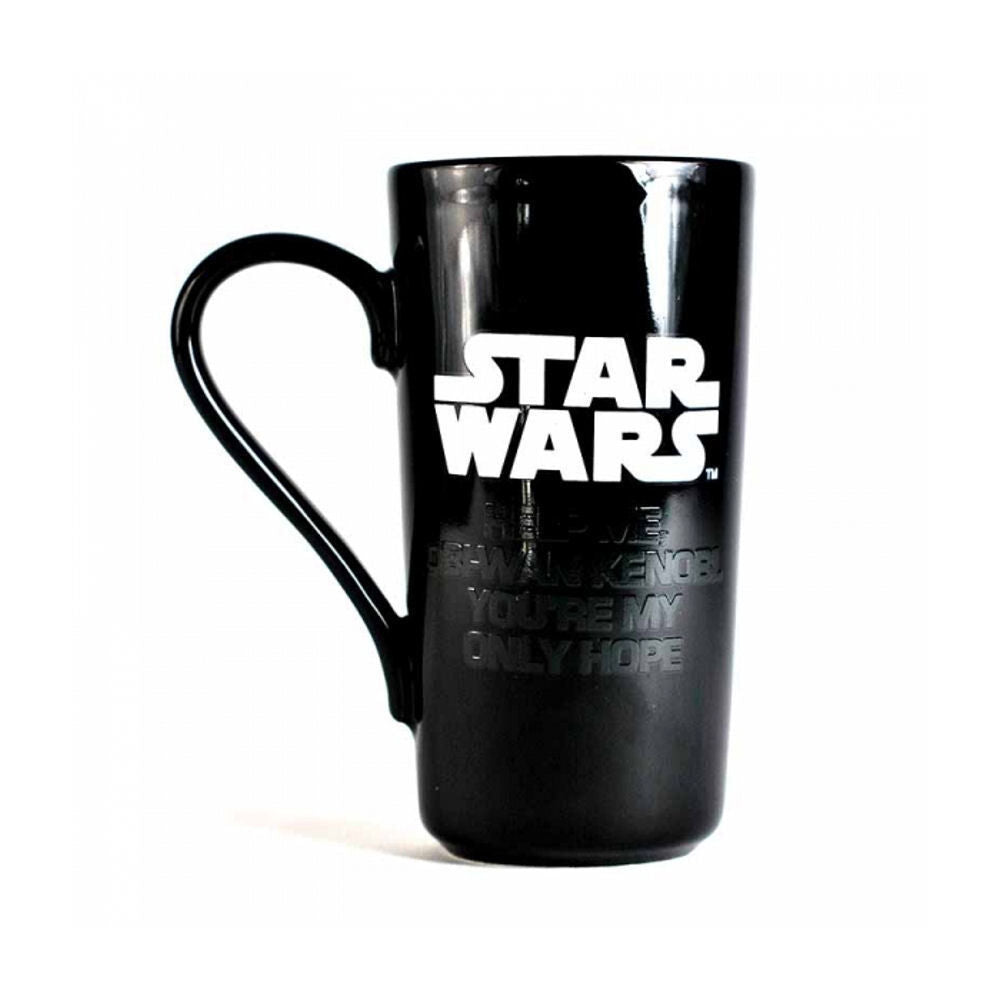 Star Wars - R2-D2 & Princess Leia Heat Changing Latte Mug 500ml - flash vidéo