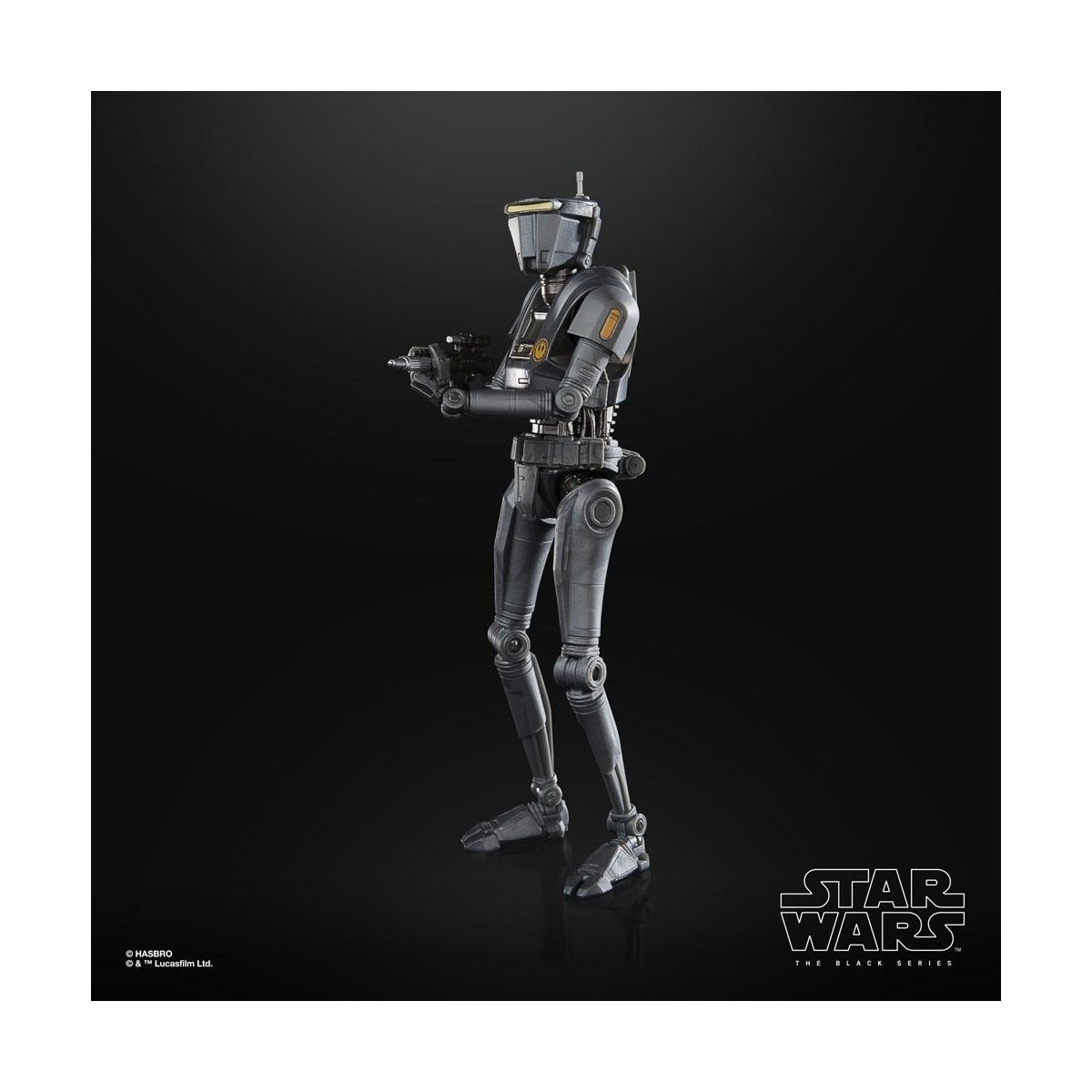 Star Wars The Black Series - Figurine d'action de Droïde de sécurité de la Nouvelle République 15cm - flash vidéo