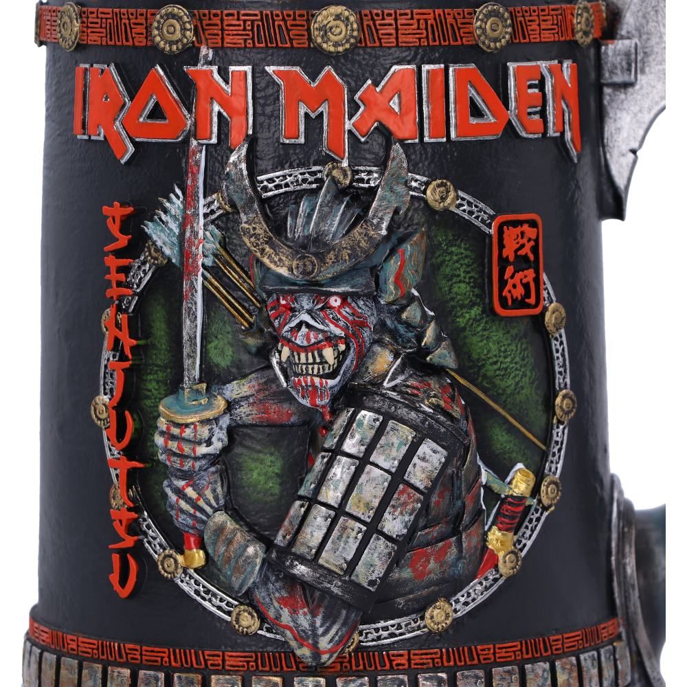 Iron Maiden - Chope Senjutsu 15.5cm - flash vidéo