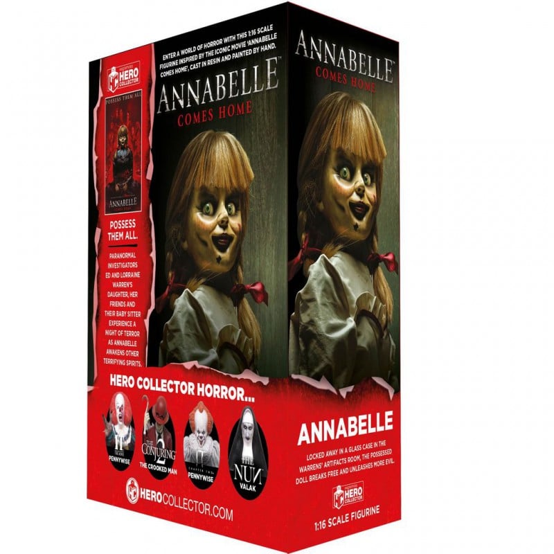 The Conjuring - Figurine d'Annabelle (Annabelle revient chez elle) 8 cm - flash vidéo