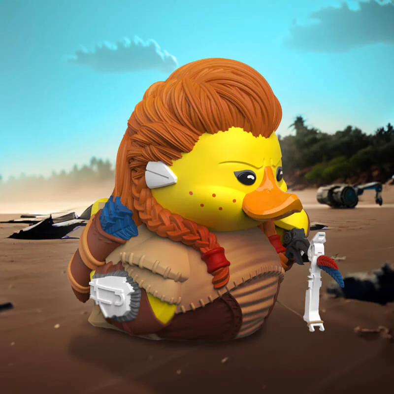 TUBBZ Canard de bain - Horizon Forbidden West - Aloy (Première Édition) - flash vidéo
