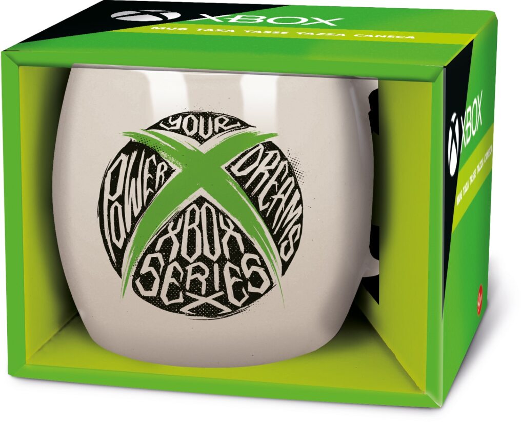 Xbox - Tasse globe en céramique Power your Dreams - 380ml - flash vidéo